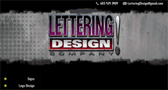 Desktop Screenshot of letteringdesign.biz