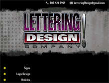 Tablet Screenshot of letteringdesign.biz
